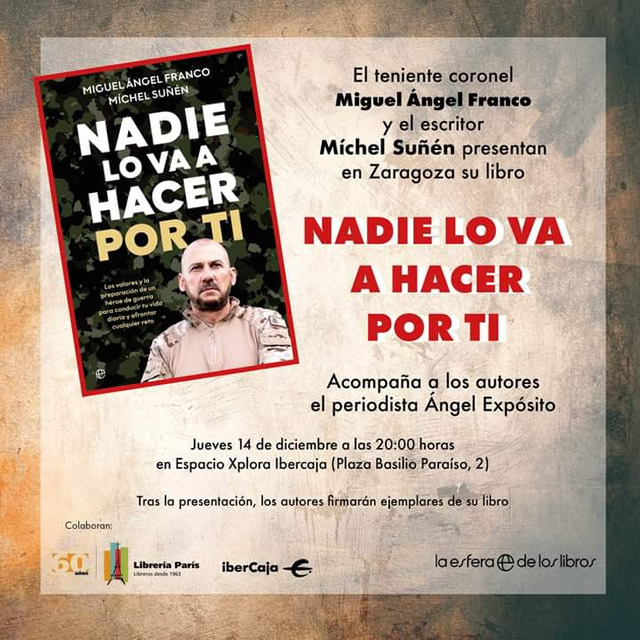 Miguel Ángel Franco y Míchel Suñén presentan 'Nadie lo va a hacer por ti'